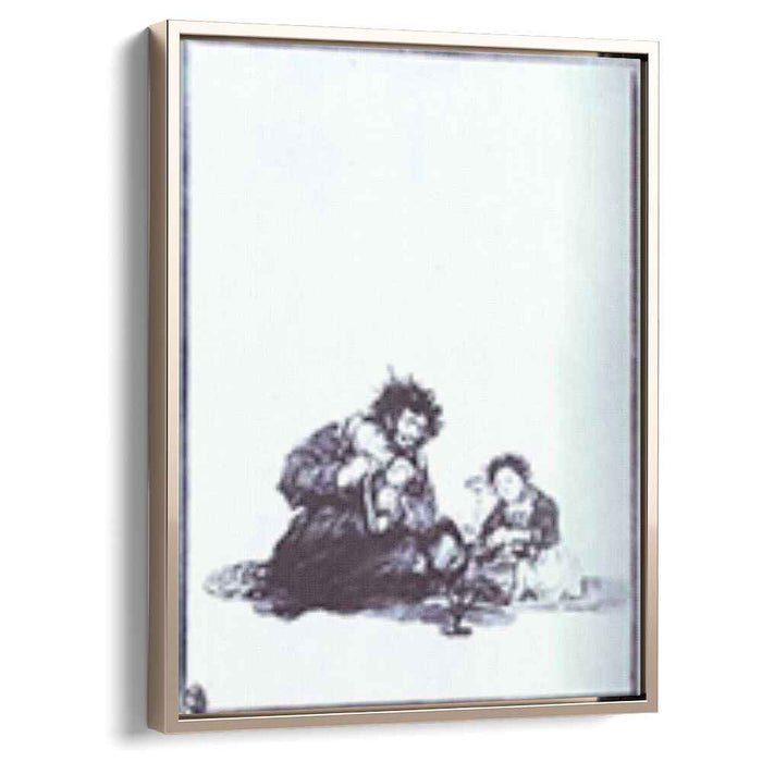 Diligent Blind Man by Francisco Goya