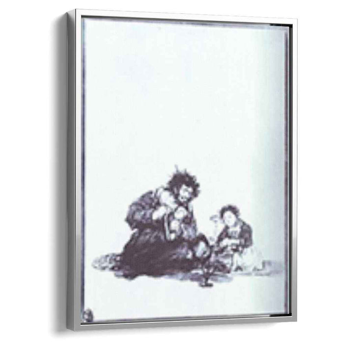 Diligent Blind Man by Francisco Goya