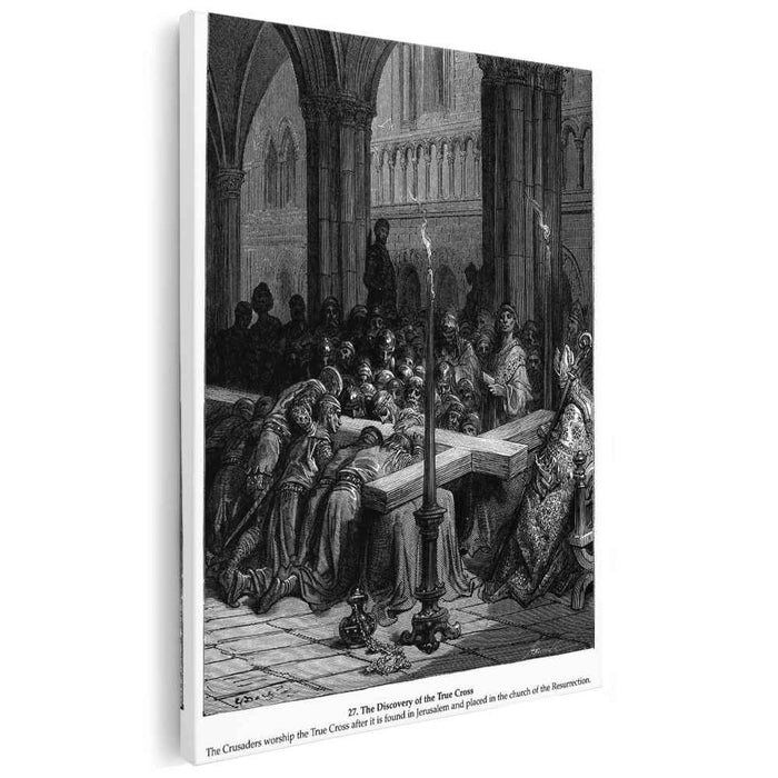 Discovery of The True Cross (1877) by Gustave Dore