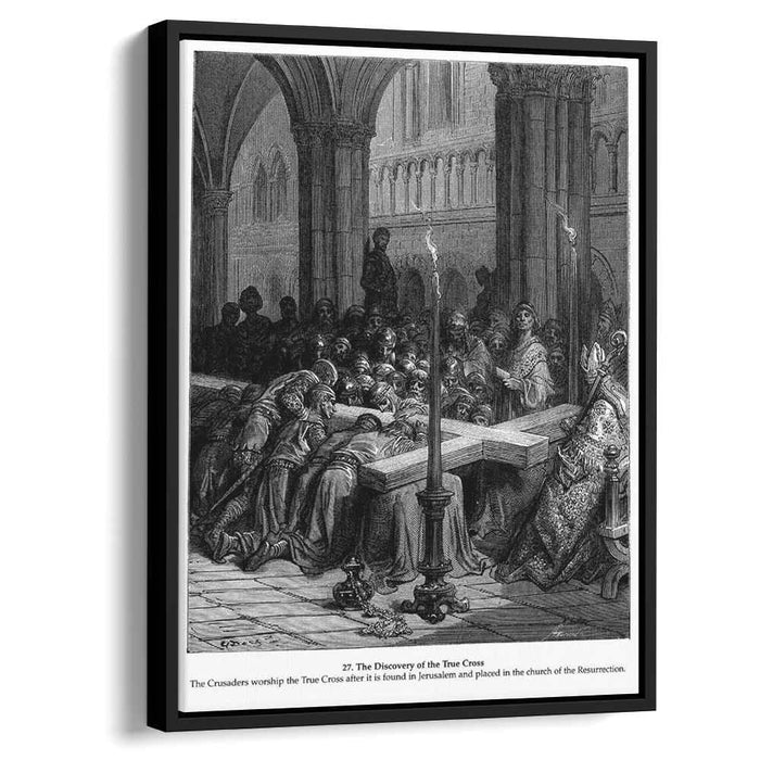 Discovery of The True Cross (1877) by Gustave Dore