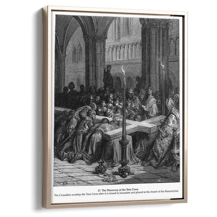 Discovery of The True Cross (1877) by Gustave Dore