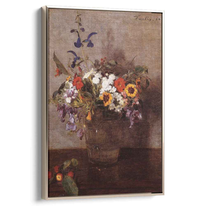 Diverse Flowers (1864) by Henri Fantin-Latour