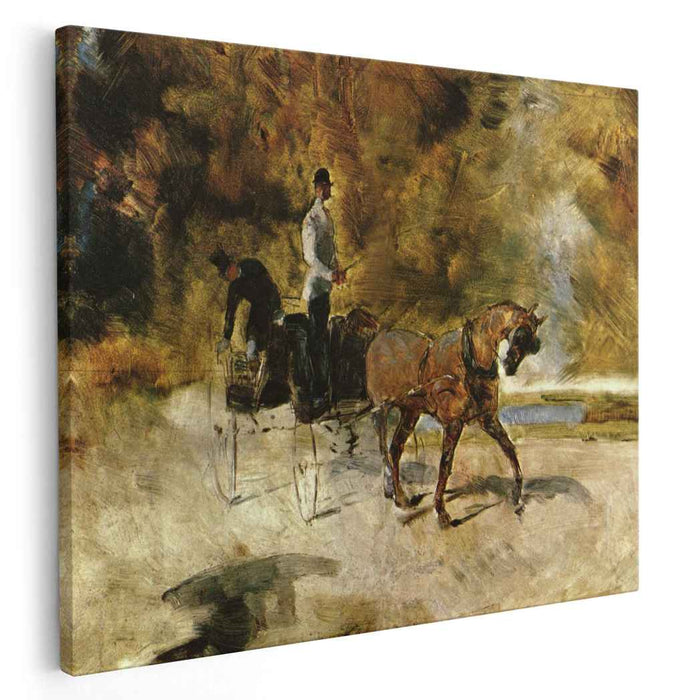 Dog Car (1880) by Henri de Toulouse-Lautrec