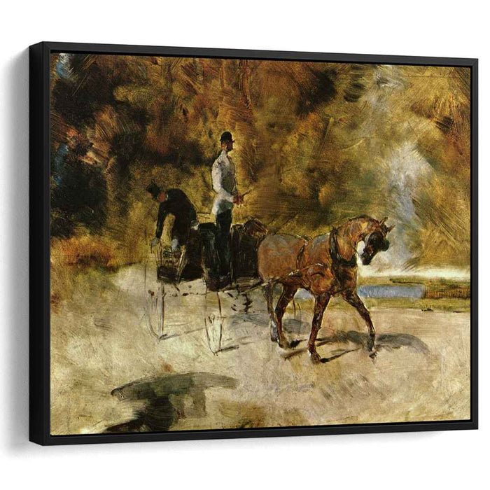 Dog Car (1880) by Henri de Toulouse-Lautrec