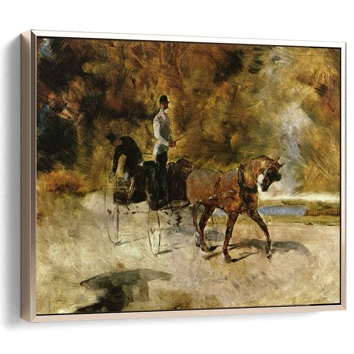 Dog Car (1880) by Henri de Toulouse-Lautrec