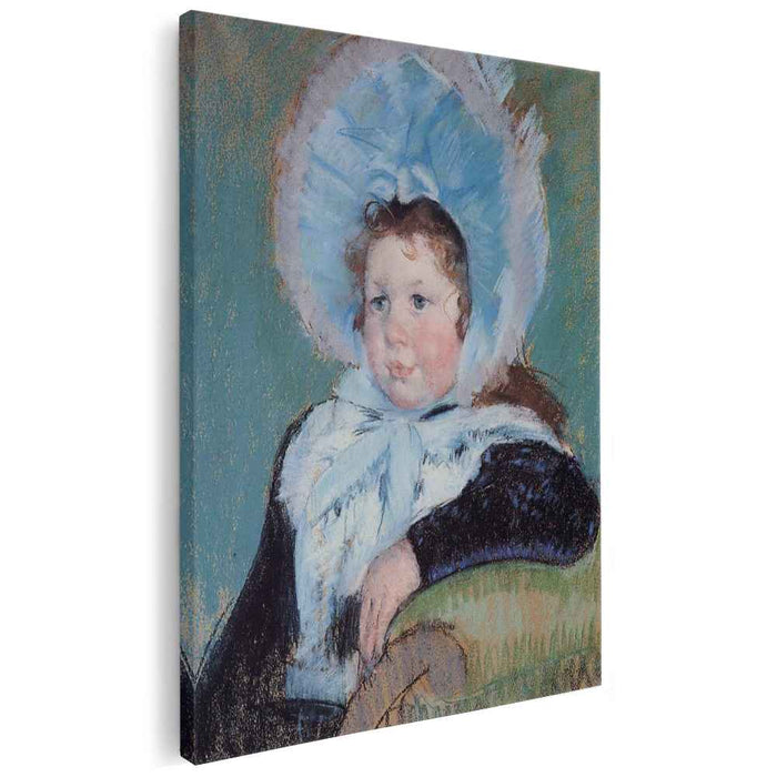 Dorothy in a Very Large Bonnet and a Dark Coat (1904) by Mary Cassatt