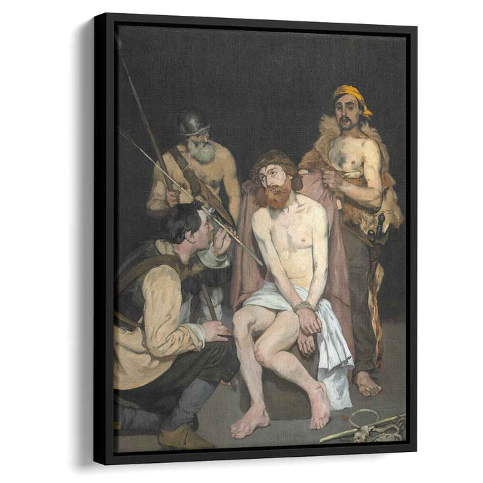Jesus mocked by the Soldiers (1865) by Edouard Manet