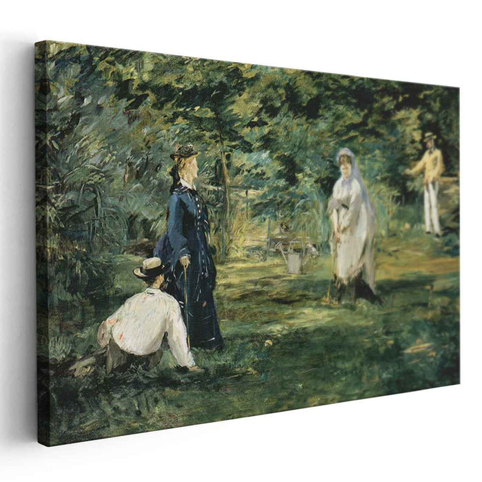 Croquet (1873) by Edouard Manet