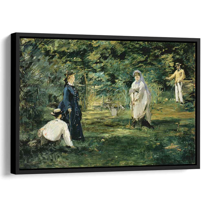 Croquet (1873) by Edouard Manet