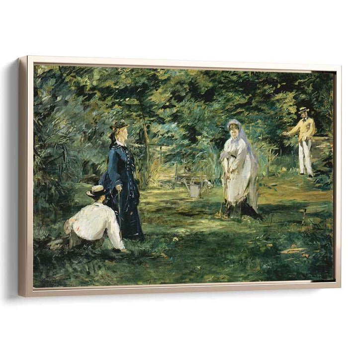 Croquet (1873) by Edouard Manet