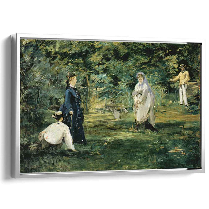 Croquet (1873) by Edouard Manet