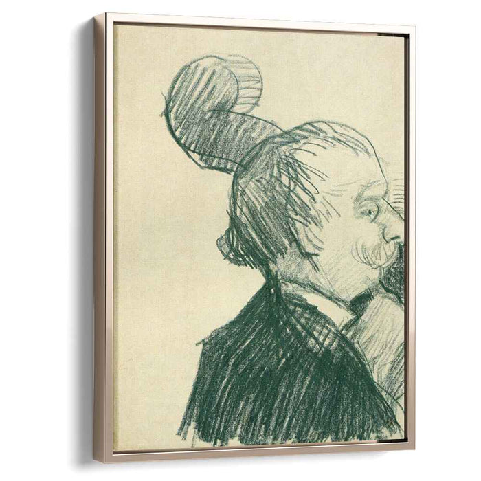 Double-Bass Player (1887) by Vincent van Gogh