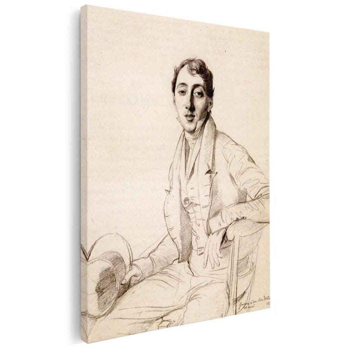 Dr. Louis Martinet by Jean Auguste Dominique Ingres