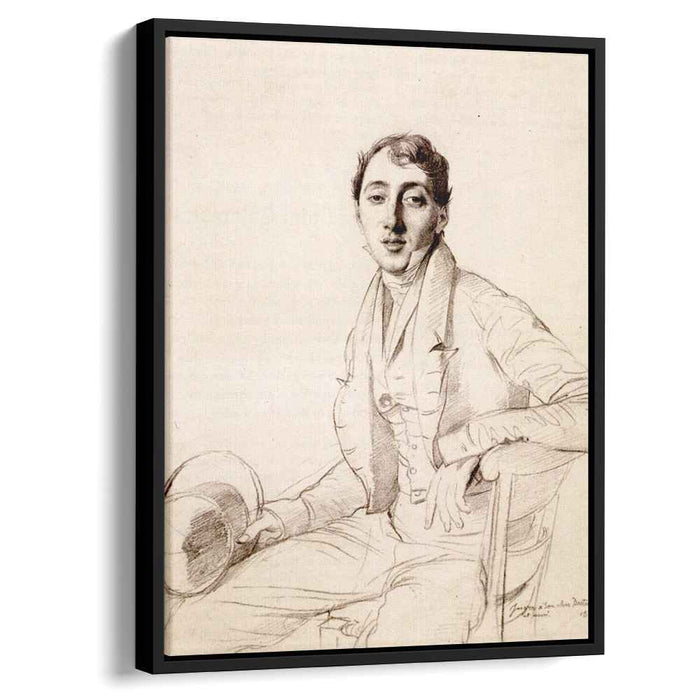 Dr. Louis Martinet by Jean Auguste Dominique Ingres