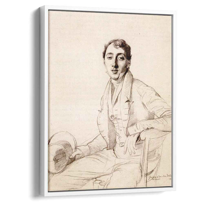 Dr. Louis Martinet by Jean Auguste Dominique Ingres