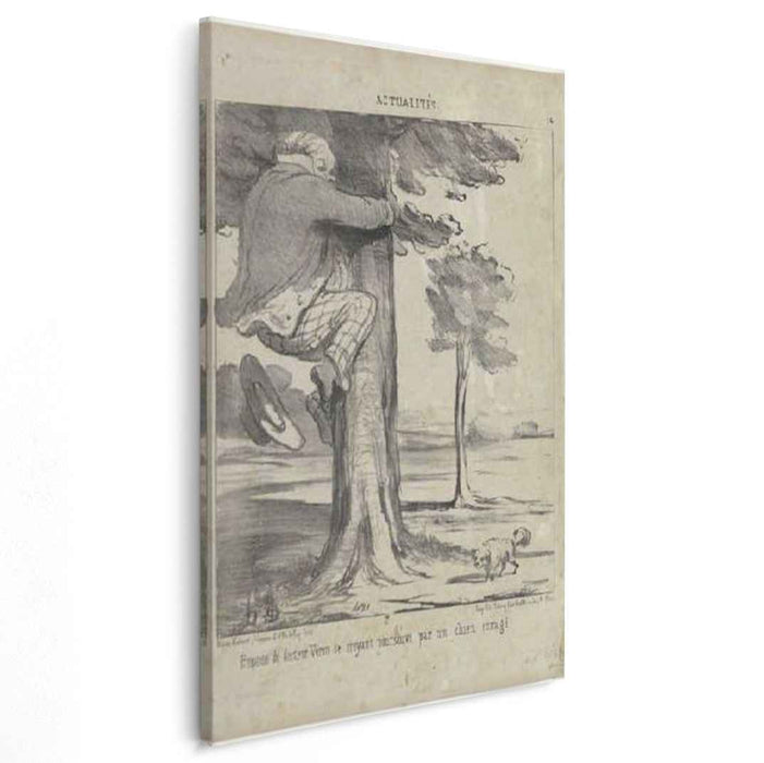 Dr. Veron (1852) by Honore Daumier