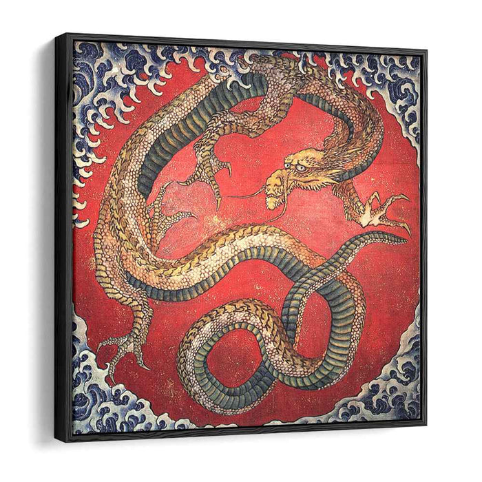 Dragon (1844) by Katsushika Hokusai