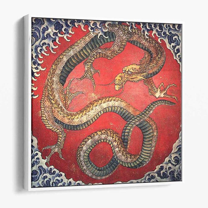 Dragon (1844) by Katsushika Hokusai