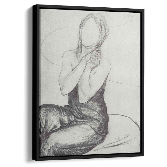 Drawing a picture of the Witch (1908) by Kuzma Petrov-Vodkin