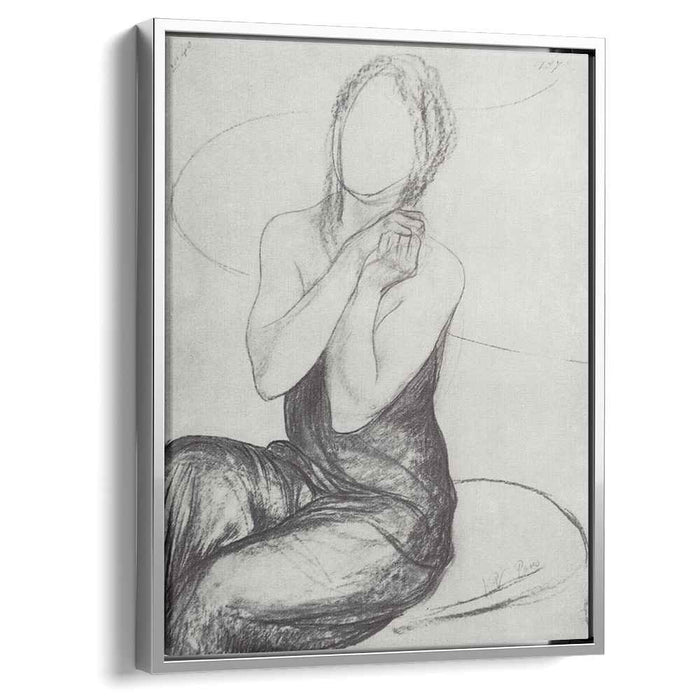 Drawing a picture of the Witch (1908) by Kuzma Petrov-Vodkin