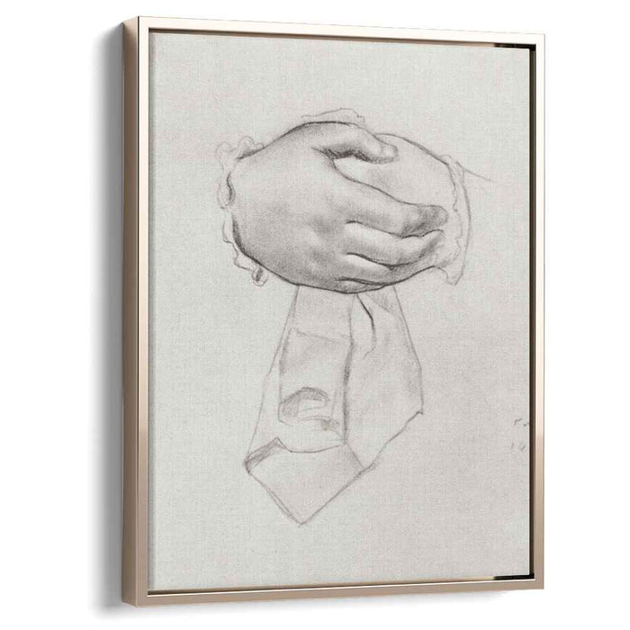 Drawing hand to the picture Merchant's wife (1915) by Boris Kustodiev