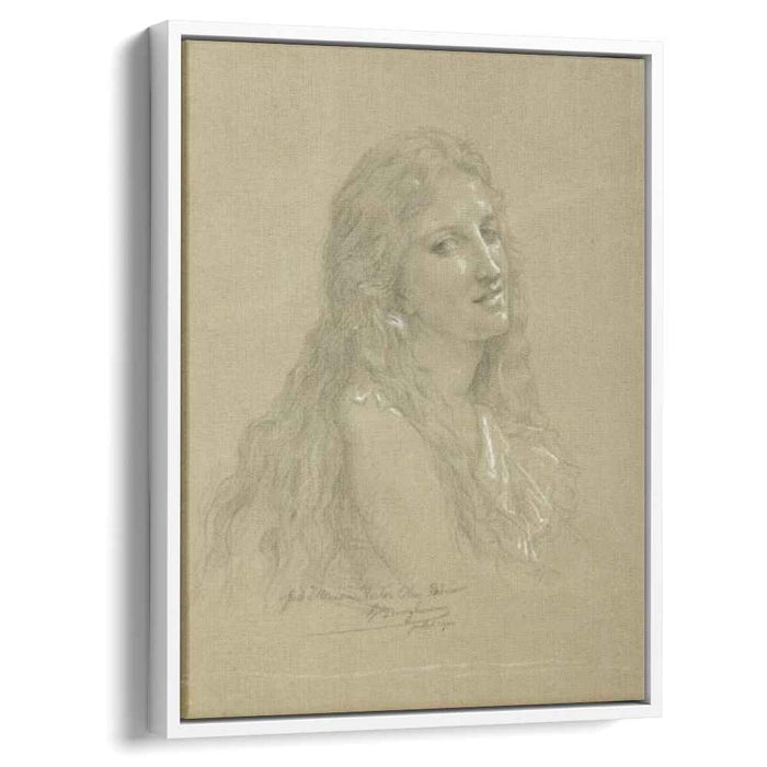 Drawing of a Woman by William-Adolphe Bouguereau