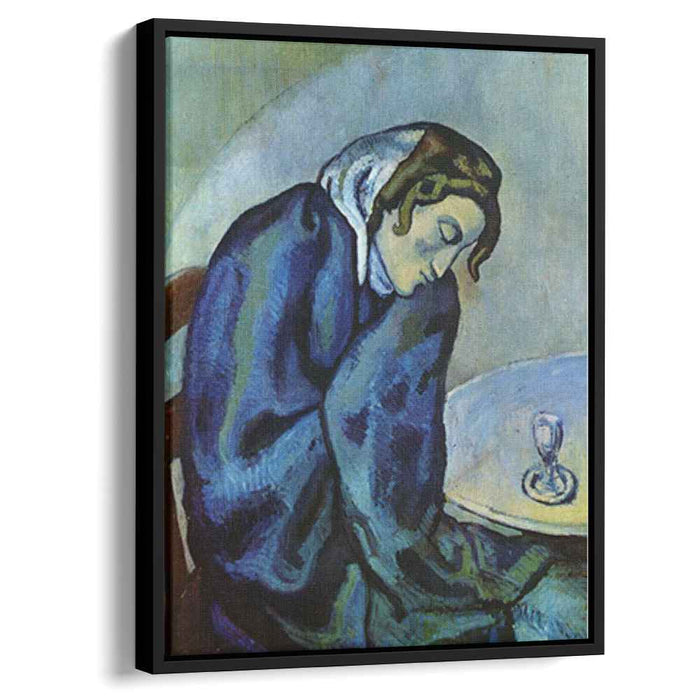 Drunk woman is tired (1902) by Pablo Picasso