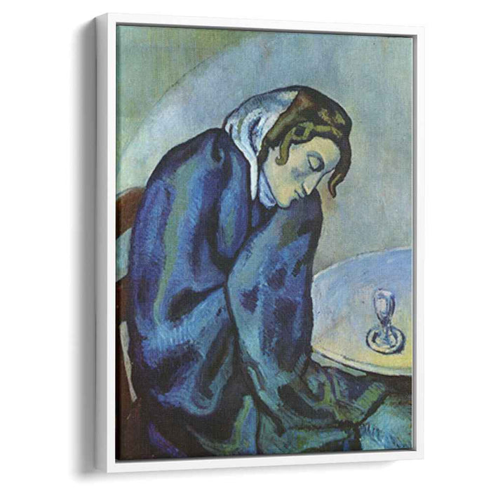 Drunk woman is tired (1902) by Pablo Picasso
