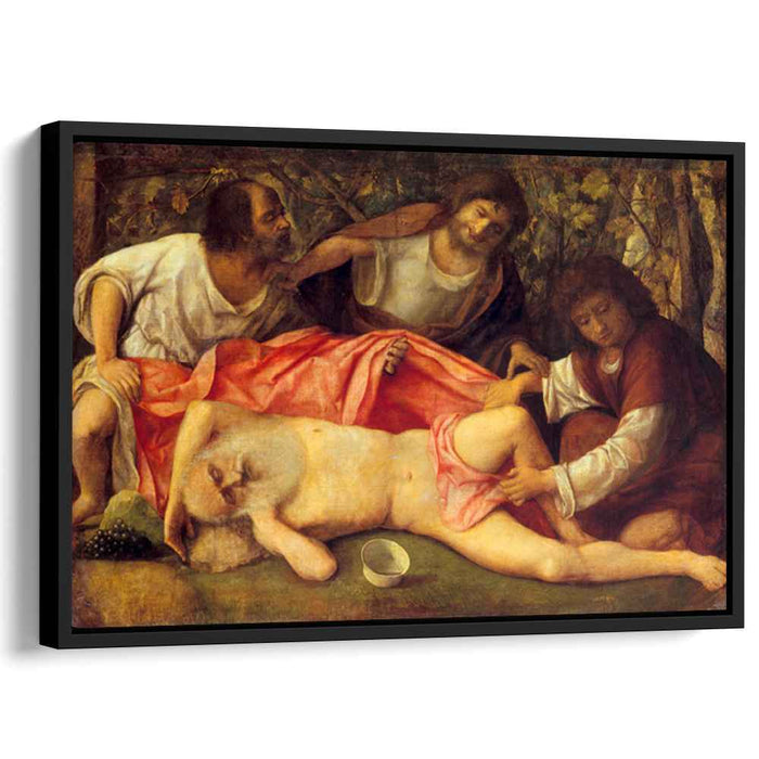 Drunkenness of Noah (1515) by Giovanni Bellini