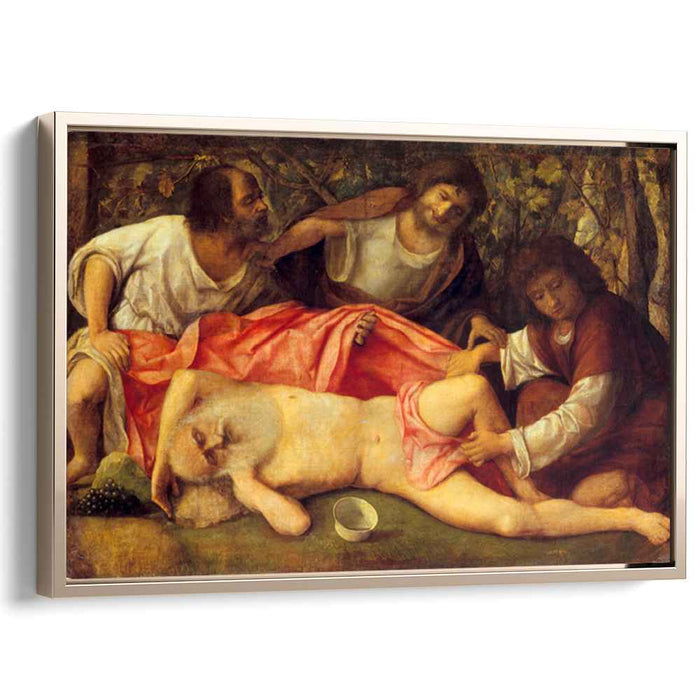 Drunkenness of Noah (1515) by Giovanni Bellini