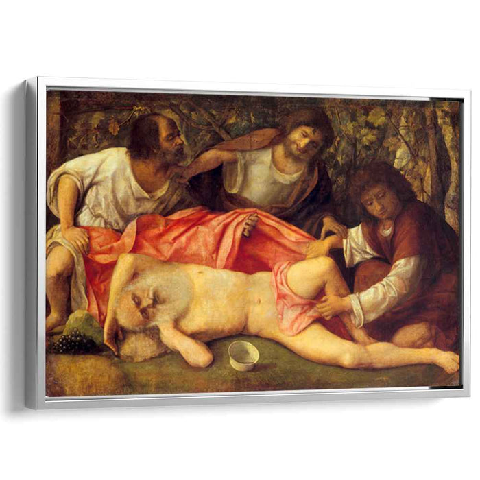 Drunkenness of Noah (1515) by Giovanni Bellini