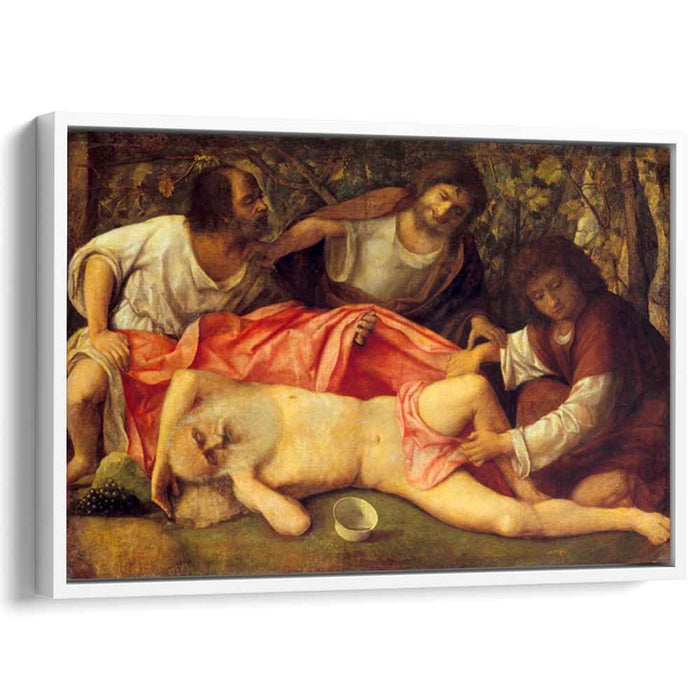 Drunkenness of Noah (1515) by Giovanni Bellini