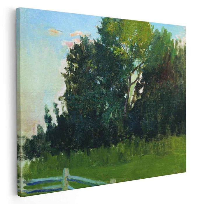 Dunka's Grove. In the estate of Polenovs (1909) by Boris Kustodiev