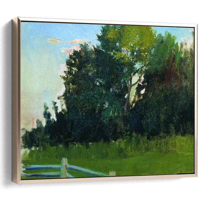 Dunka's Grove. In the estate of Polenovs (1909) by Boris Kustodiev