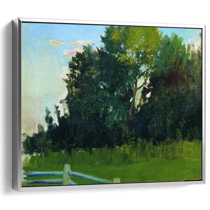 Dunka's Grove. In the estate of Polenovs (1909) by Boris Kustodiev