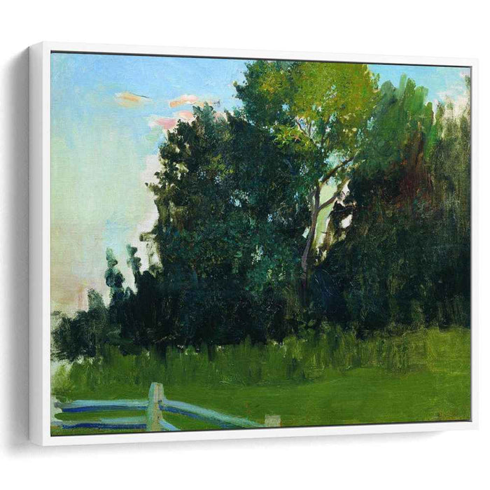 Dunka's Grove. In the estate of Polenovs (1909) by Boris Kustodiev