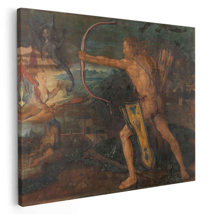 Hercules kills the Symphalic Bird (1520) by Albrecht Durer