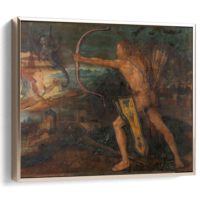 Hercules kills the Symphalic Bird (1520) by Albrecht Durer