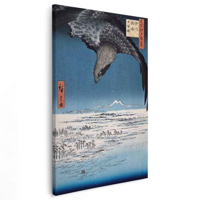 107. Fukagawa Susaki and Jūmantsubo (1857) by Hiroshige