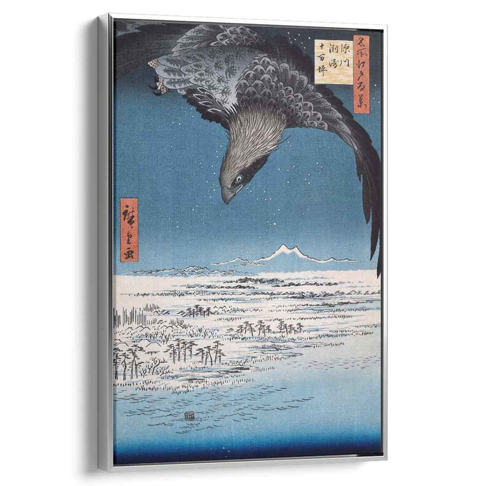 107. Fukagawa Susaki and Jūmantsubo (1857) by Hiroshige