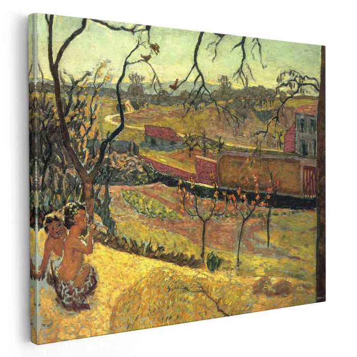 Early Spring (Little Fauns) (1909) by Pierre Bonnard