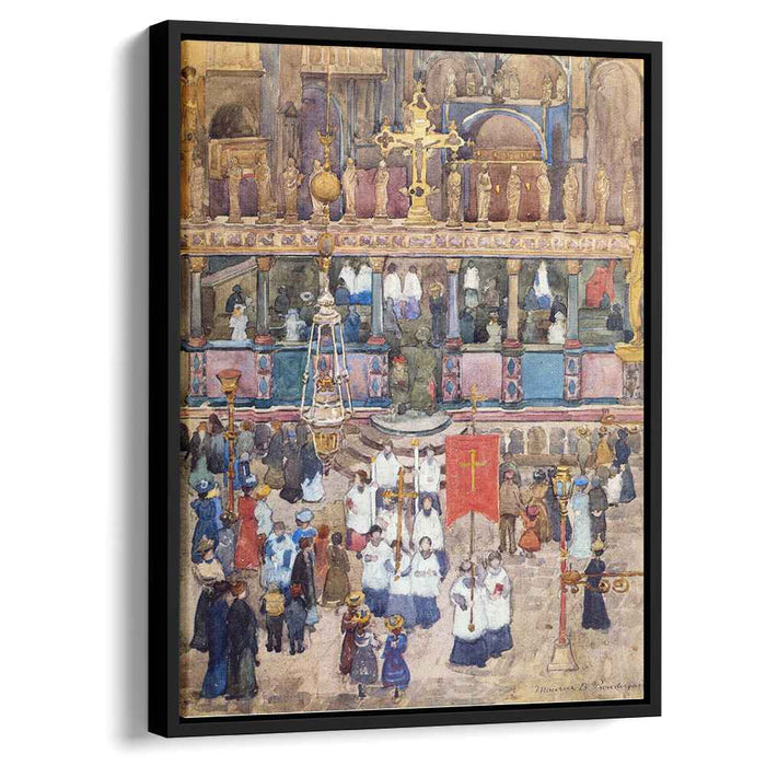 Easter Procession, St. Mark's by Maurice Prendergast