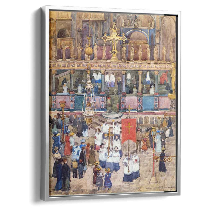 Easter Procession, St. Mark's by Maurice Prendergast