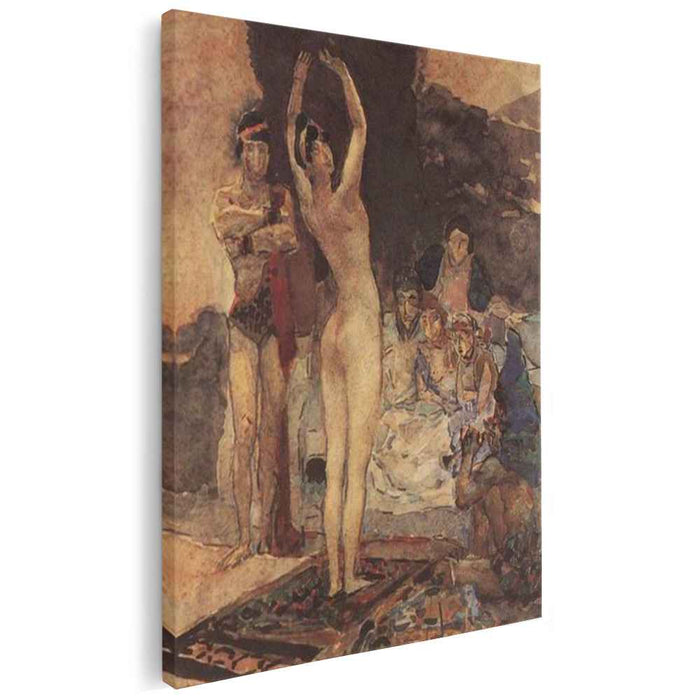 Eastern dance (1887) by Mikhail Vrubel