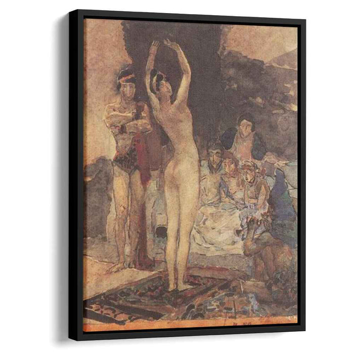 Eastern dance (1887) by Mikhail Vrubel