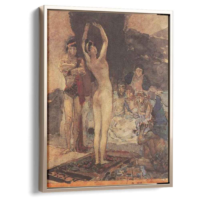 Eastern dance (1887) by Mikhail Vrubel