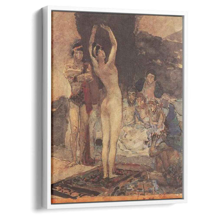 Eastern dance (1887) by Mikhail Vrubel