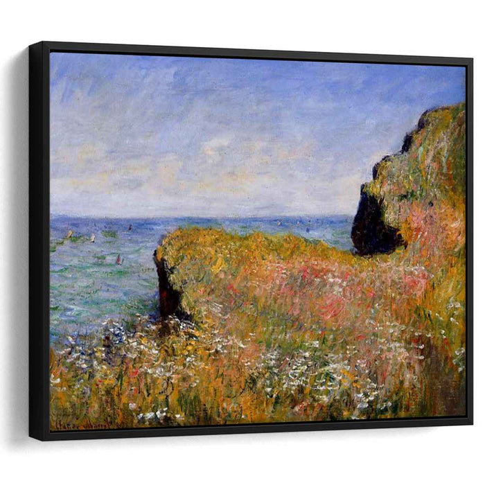 Edge of the Cliff, Pourville by Claude Monet