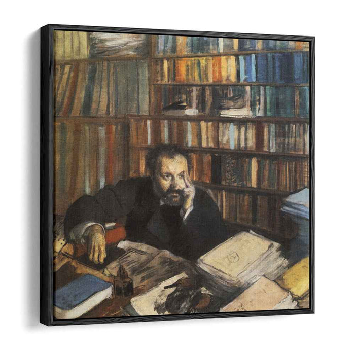 Edmond Duranty (1879) by Edgar Degas