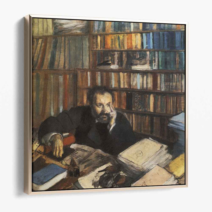 Edmond Duranty (1879) by Edgar Degas